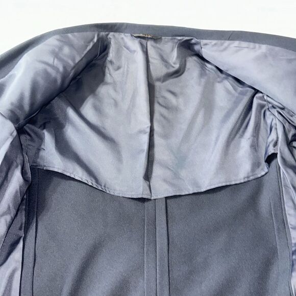 Towncraft 46L Navy Gold Tone Buttons Elegant Stunning Sport Blazer Jacket - Picture 12 of 13